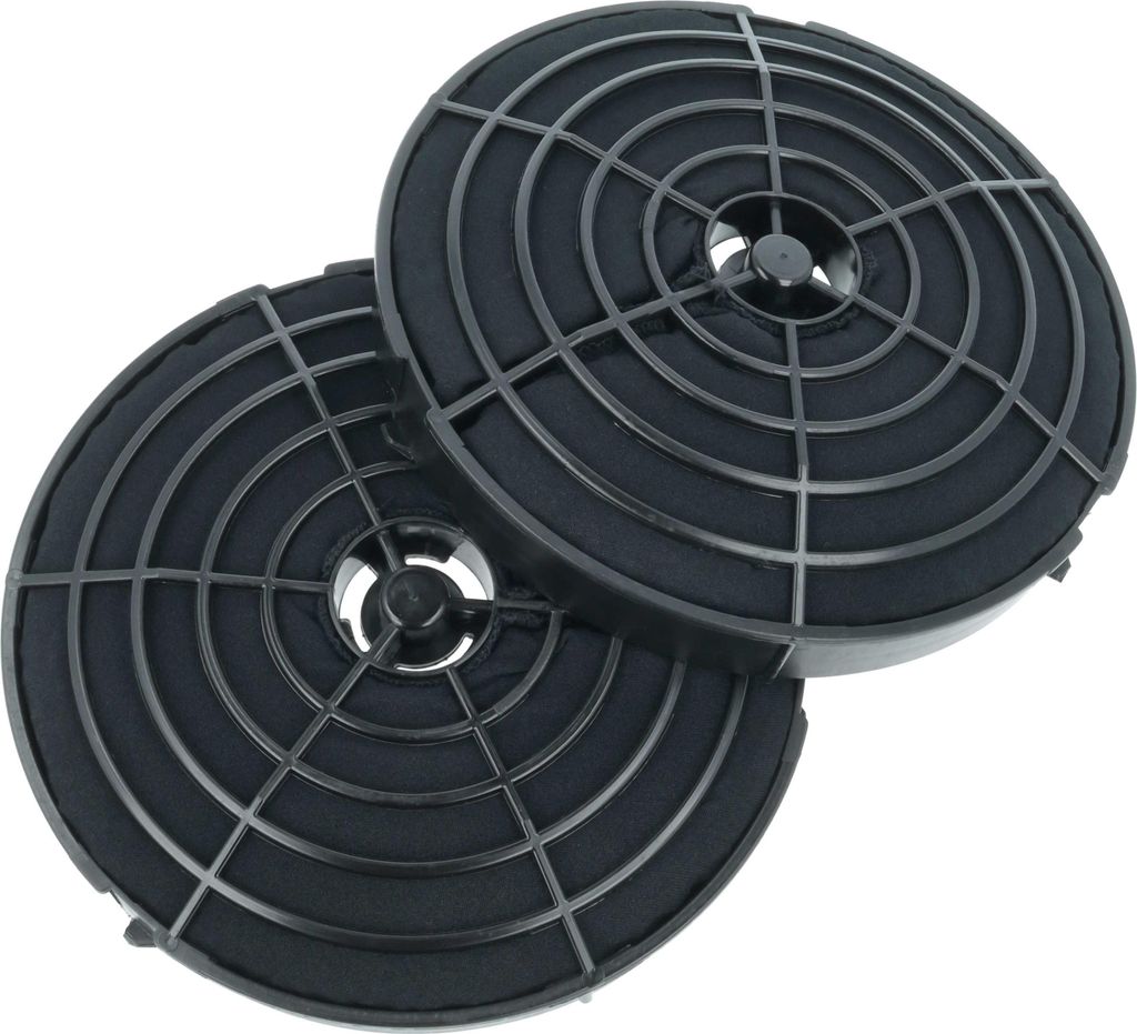 vhbw 2x Aktivkohlefilter kompatibel mit Ikea 302.446.57, 30244624, 402.446.28, 30244657, 30388962, 303.046.32, 303.889.62 Dunstabzugshaube - 17,8 cm