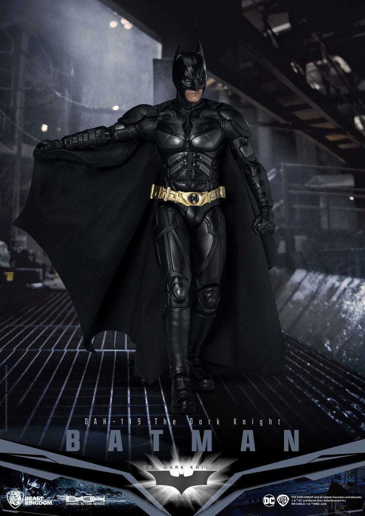 DC Comics Dynamic 8ction Heroes Actionfigur 1/9 Batman (The Dark Knight) 21 cm