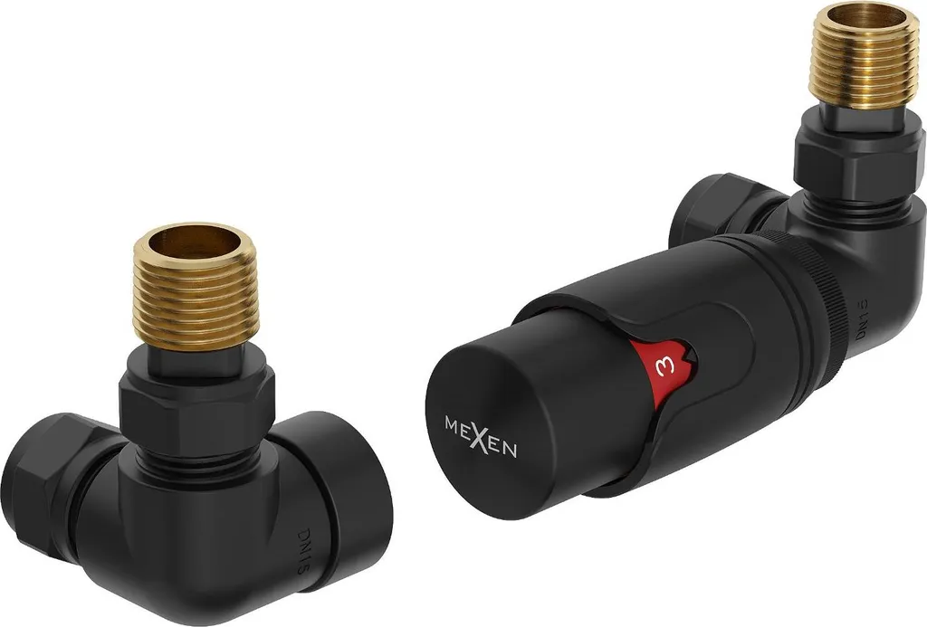 Offerta Set Termostatico Mexen G00 Nero Assiale W903-900-70 Prezzo