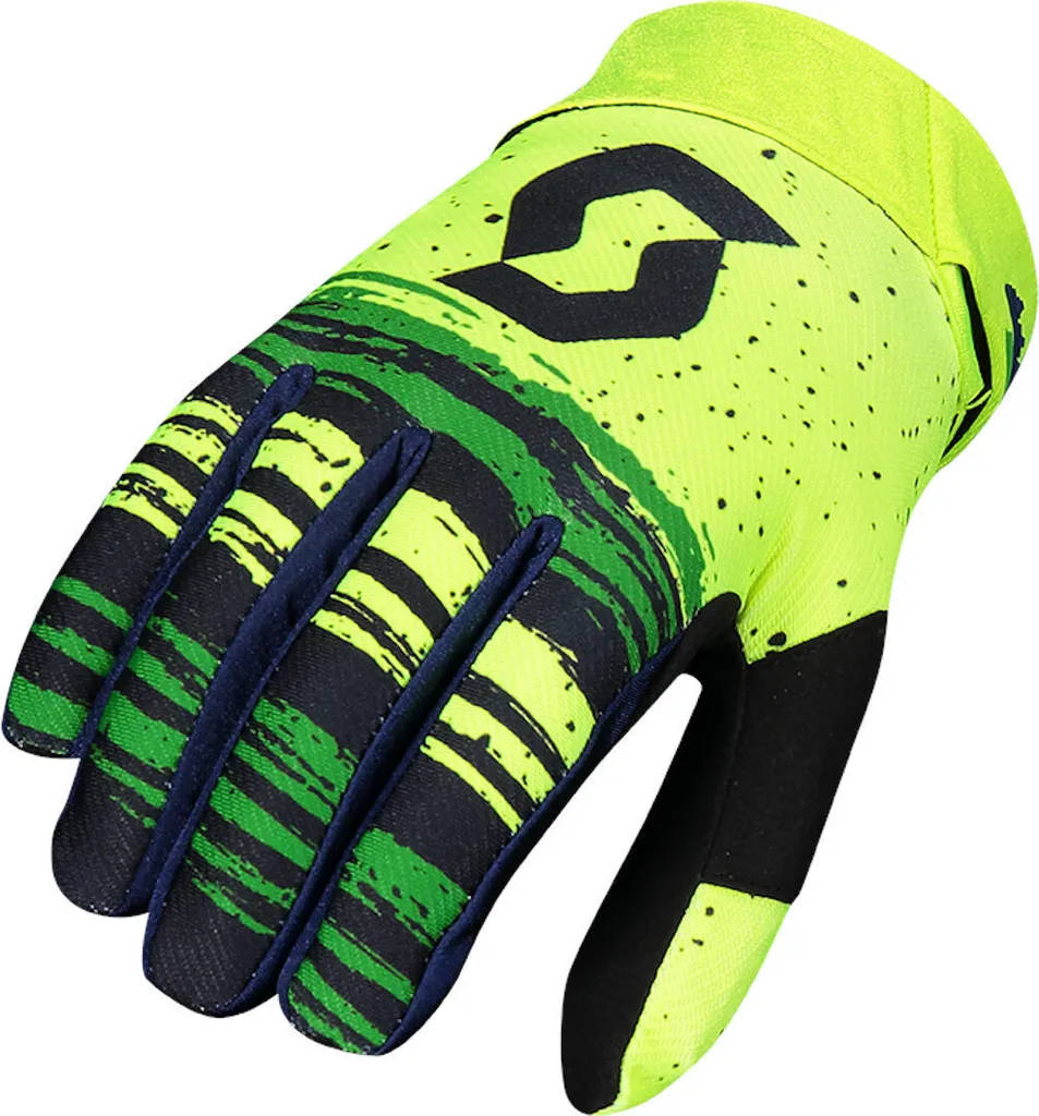 Gants de moto cross et d'enduro Scott 450 Noise protecteurs en XL