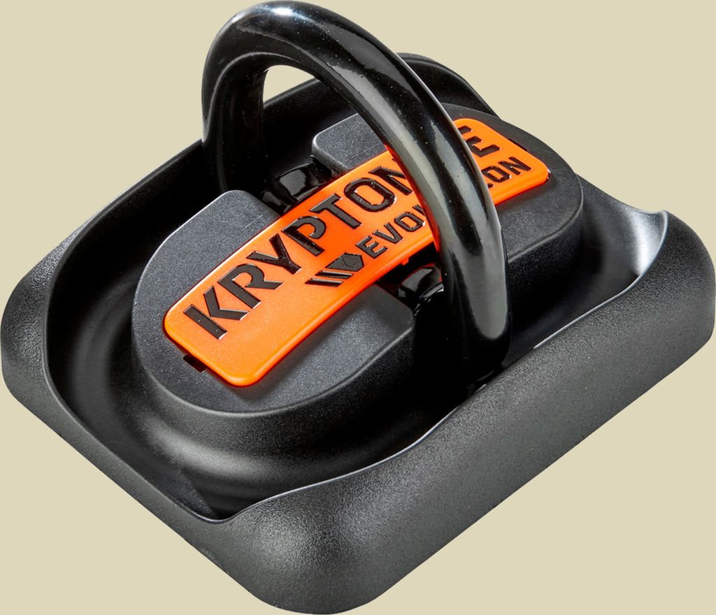 Kryptonite Evolution Boden-/Wand-Anker Schwarz