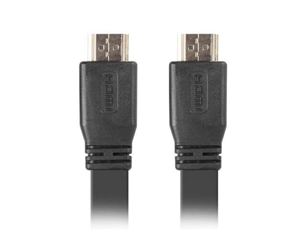 Lanberg M/M v2.0 HDMI-Kabel 0,5 m schwarz flach
