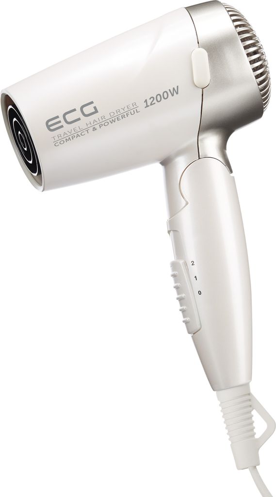ECG VV 1200 travel S, Silber, Weiß, Kunststoff, Produktbild 