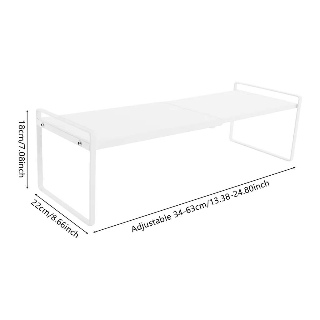 Étagère de cuisine extensible pour organiser vos placards encombrés - 2