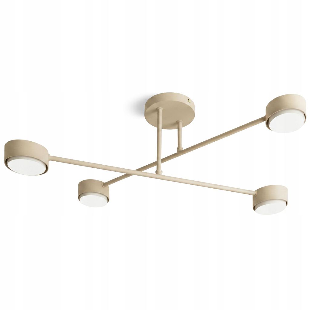 Lampa sufitowa LUXOLAR, 4 źródła światła, oprawka GX53, Zdjęcie produktu 
