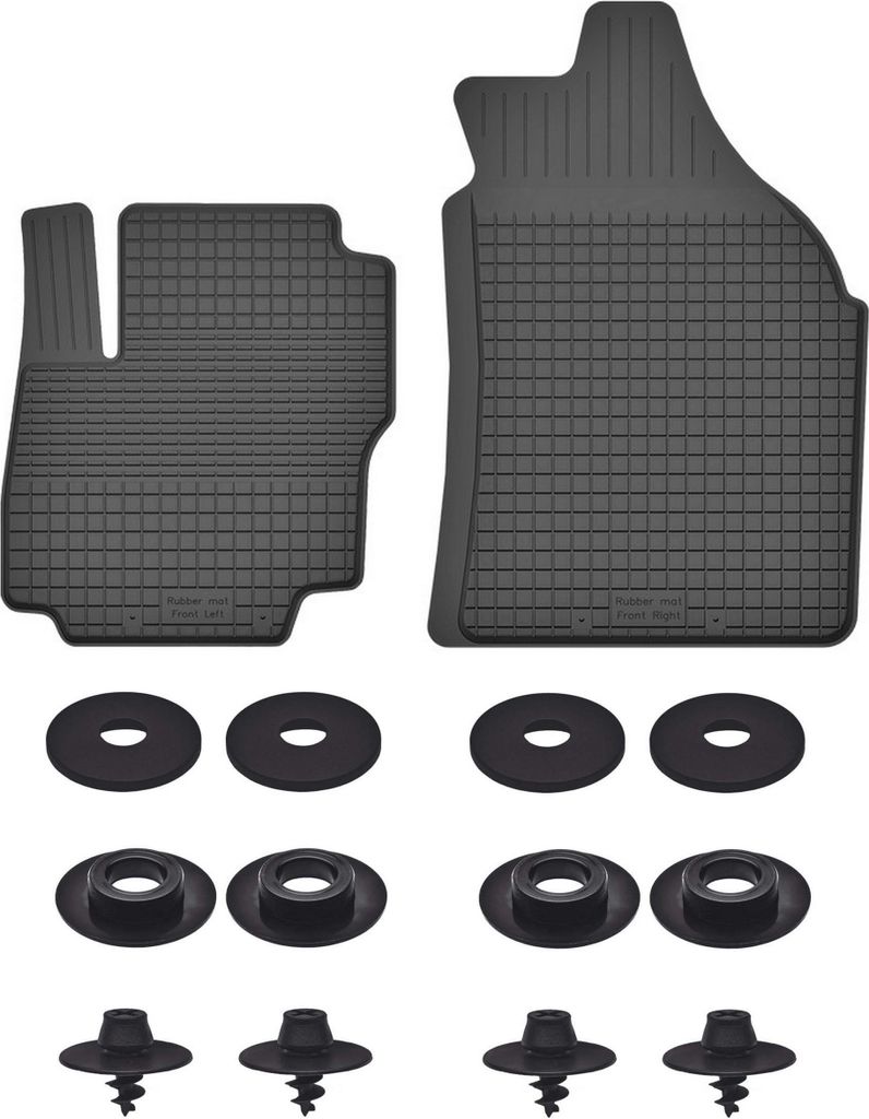 Vorne Fußmatten Gummimatten  Für: Ford  Escape Mk3 (2012-) Produktbild 