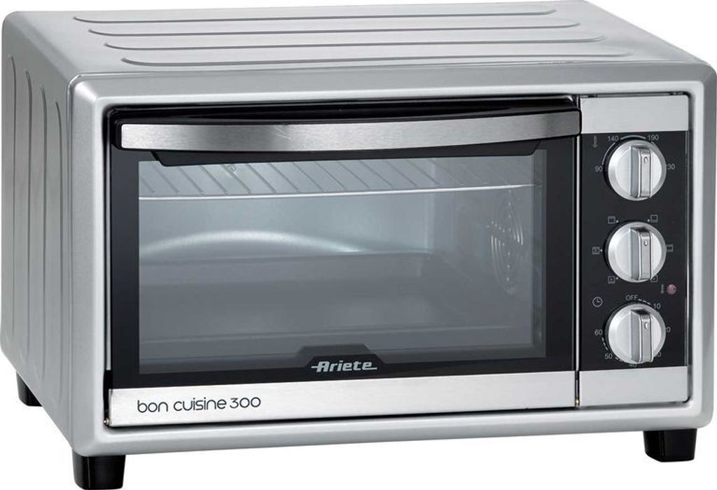 Ariete 0985/11, 30 l, Silber, Drehregler, 3 Regale, Mechanisch, 60 min