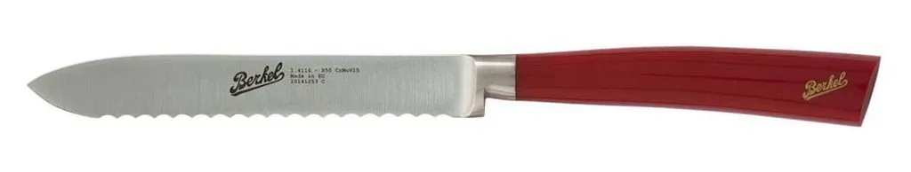 Berkel Elegance 12cm Rosso | Coltello da Cucina Multiuso Alta Gamma