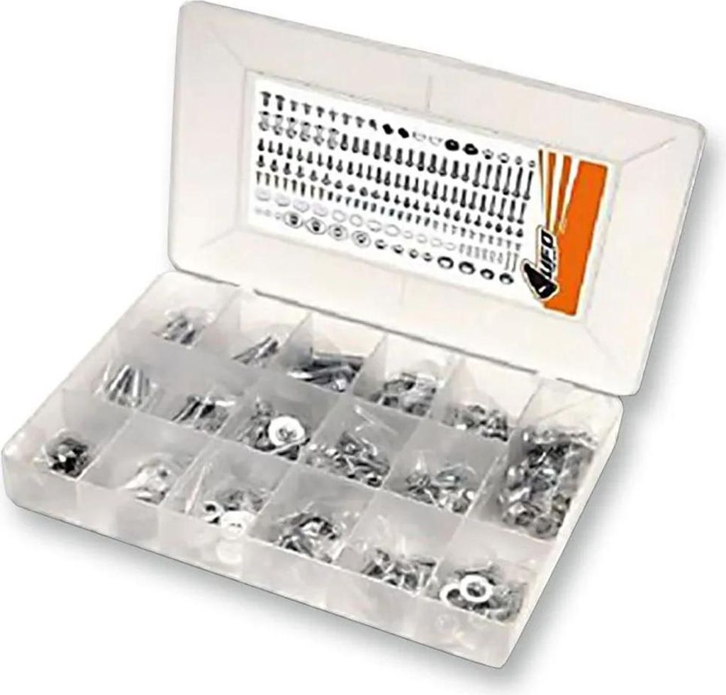 Ufo Ktm Sx 85 17/14 18 Schraubenset Silber Silber One Size