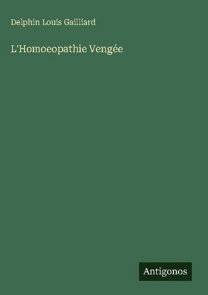 Homöopathie gerächt