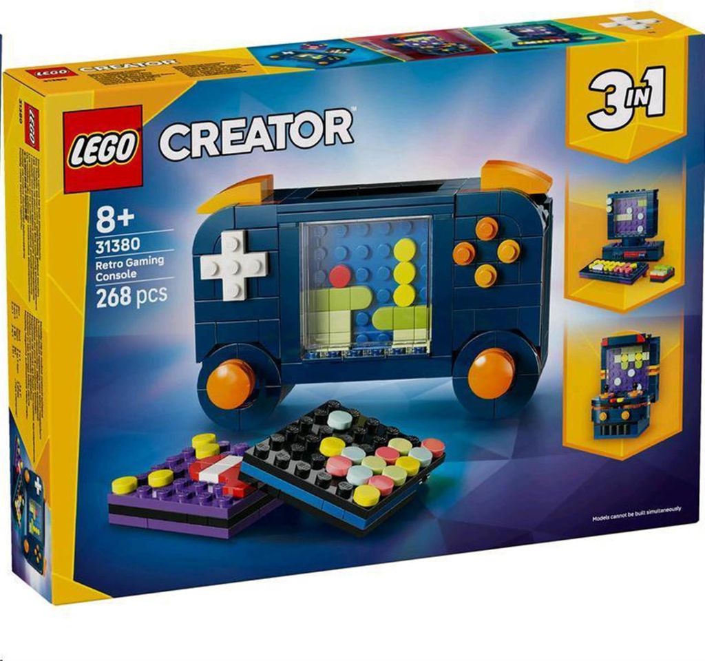 LEGO CREATOR 3 IN 1 31380 Retro Gaming Console Immagine del prodotto 