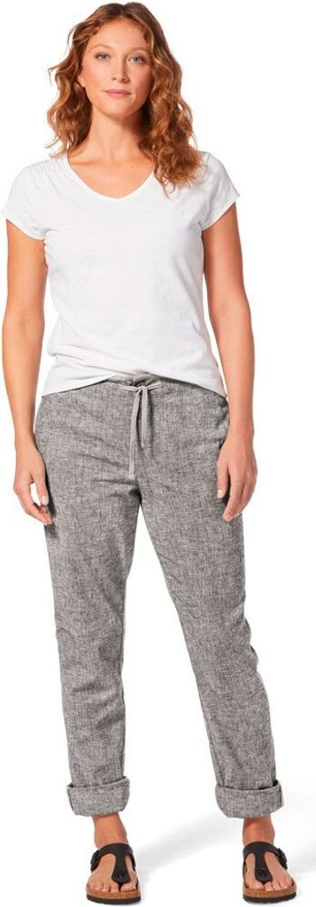Royal Robbins Hempline Tie Hosen Grau 34 Frau Grau 34