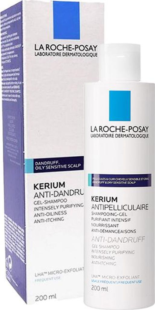 La Roche-Posay Kerium Anti-Dandruff Gel Shampoo For Oily Produktbild 