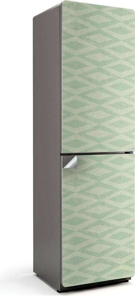 Blumenmuster in Pastell – Kühlschrank Aufkleber – Klebefolie Kühlschrank – Kühlschrank Nachbildung – Kühlschrankfolie selbstklebend –...