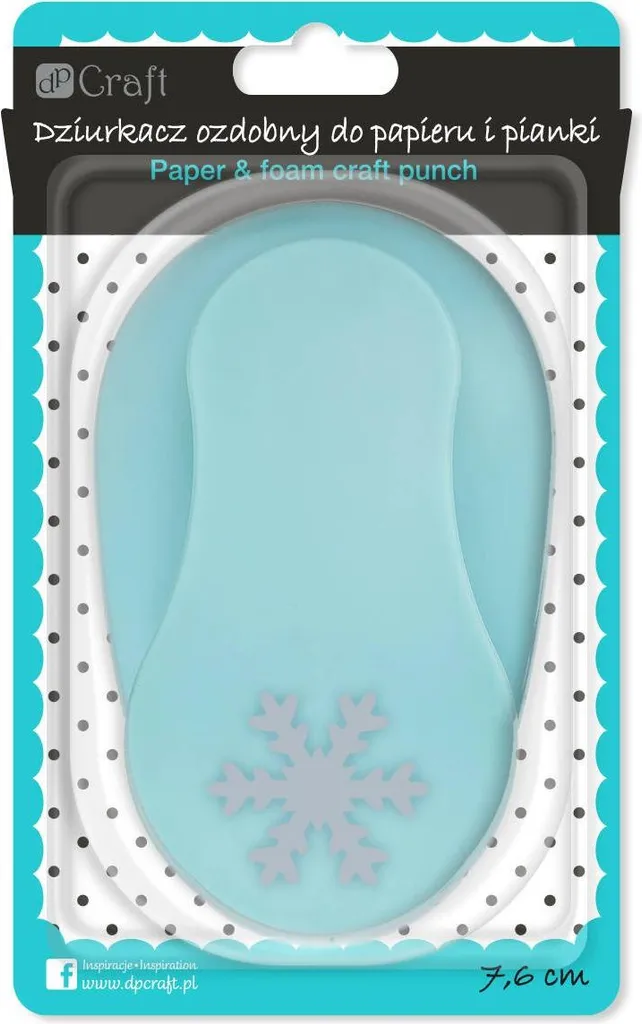 Découpe nette de flocons 7,6cm sans effort avec la perforatrice DPCraft