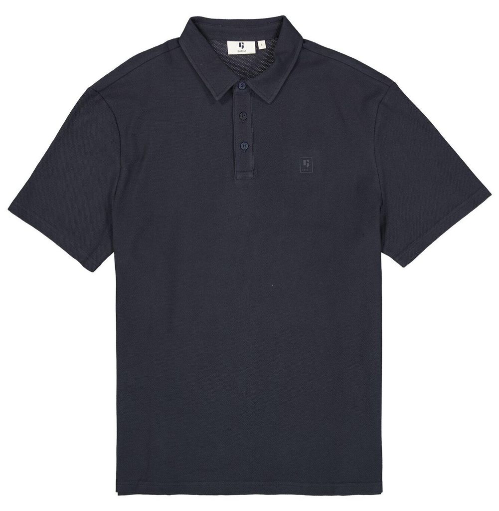 Garcia Q261020_men`s polo ss blue graphite XXL