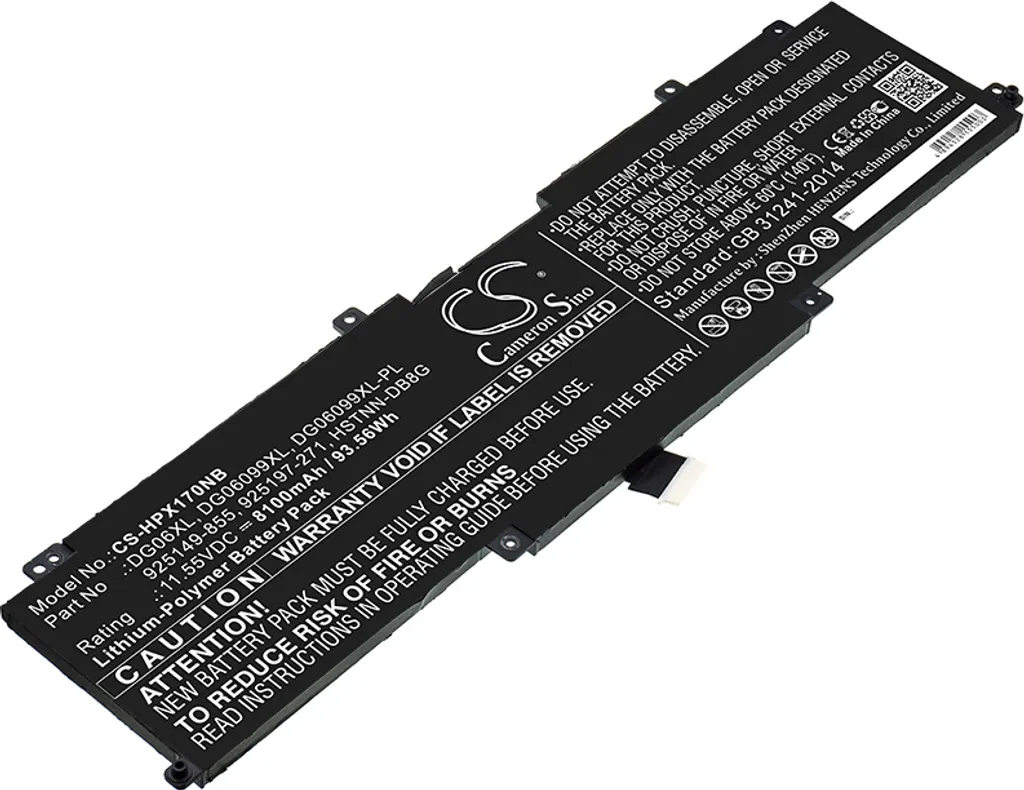 Batterie Haute Capacité pour HP Omen X 17-ap000 Compatible Longue Durée