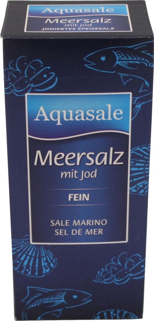 Sól morska Aquasale z jodem 500g Zdjęcie produktu 