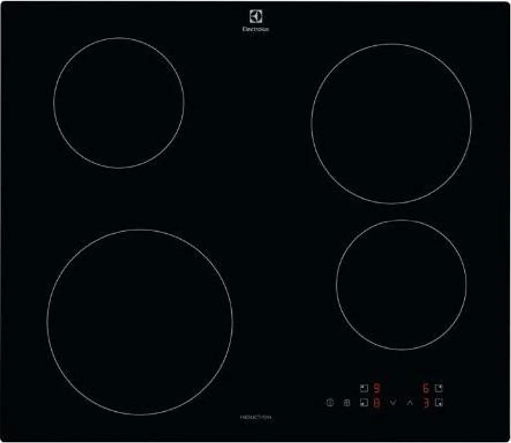 Plaque Induction Electrolux KIB60424CK 60cm Noir : Nettoyage Facile 4 Zones