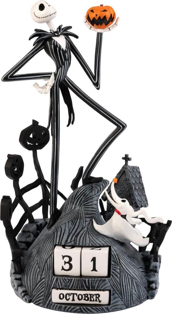 Nightmare Before Christmas 3D Ewiger Kalender