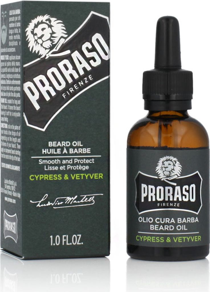 Bart-Öl Proraso Cypress & Vetyver (30 ml) Produktbild 
