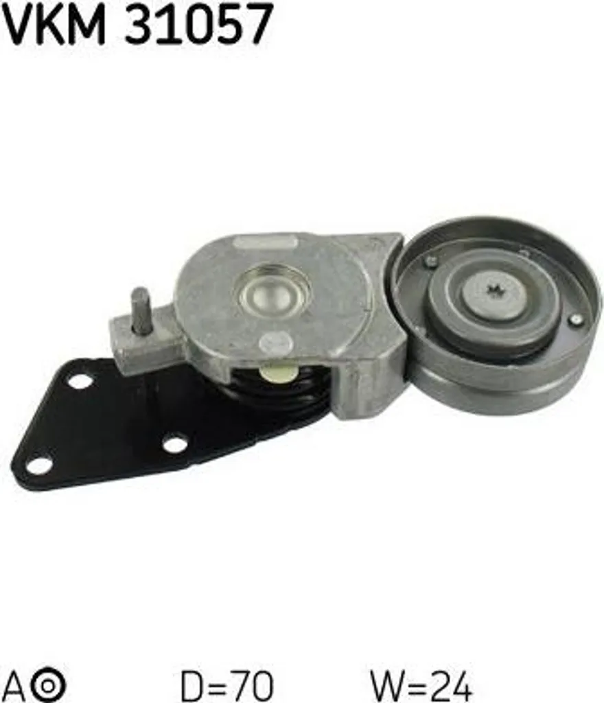 Supprimez les Bruits de Courroie avec le Tendeur SKF VKM 31057 Polo 9N