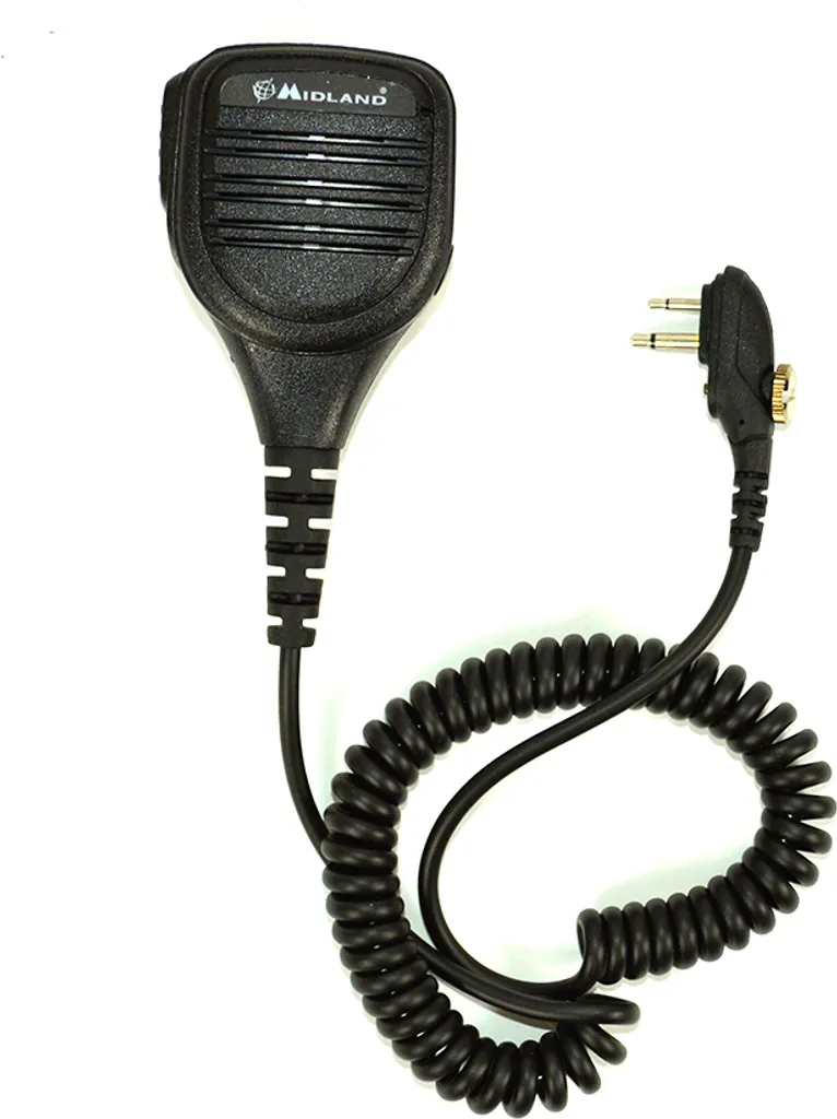Micro-haut-parleur déporté Midland MA25-M pour radios G15 et G18