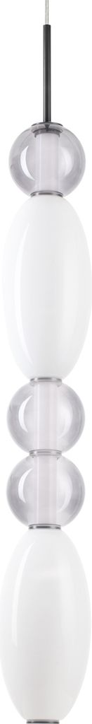 Lumiere Zeitgenössische Metall Schwarz Led 39W 3000K Ip20 Aufhängung Kronleuchter