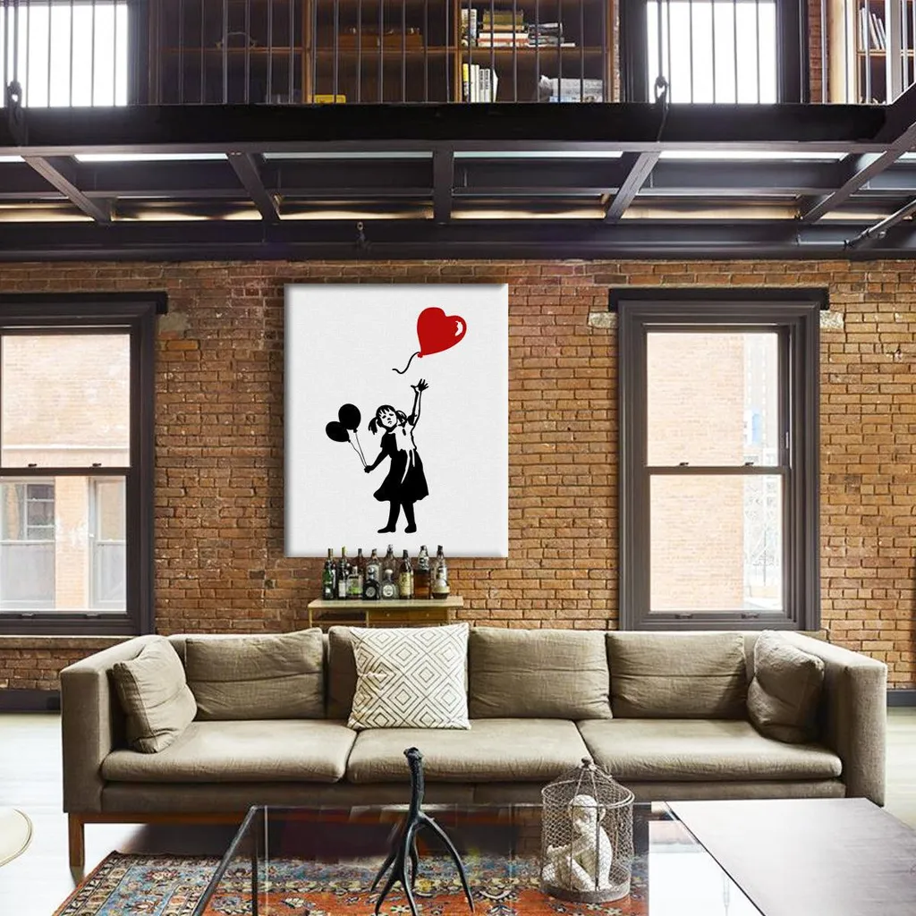 Babe - Quadro Canvas Contemporaneo su telaio in legno 70x100 cm