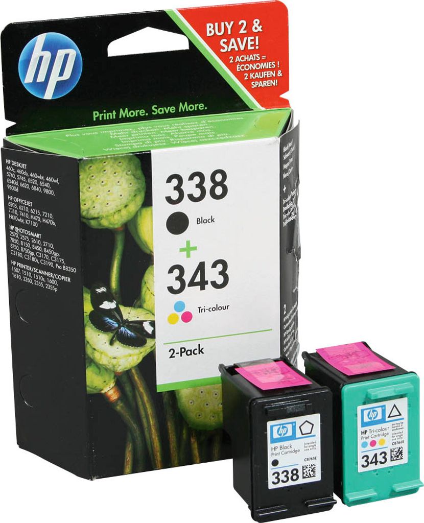 Tinte HEWLETT PACKARD SD449EE  DJ5740  (2) BLACK-COL Produktbild 