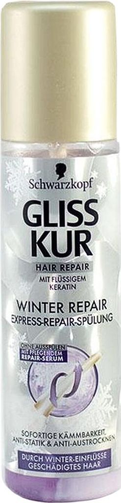 Gliss-Kur - Anti-Tangle Spray - Winter Repair - Leichtes Kämmen - 200 ml - 1 Stück