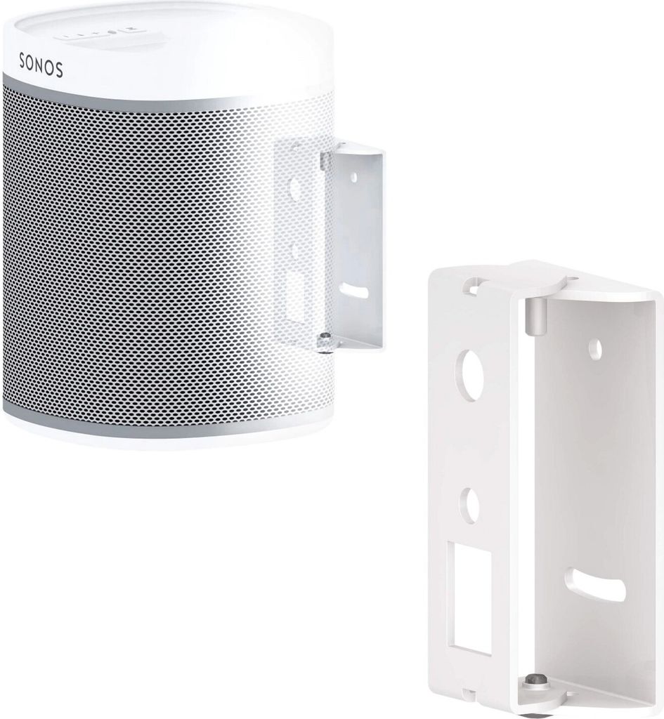 HAMA Wandhalterung Sonos Play1 Tilt Weiß