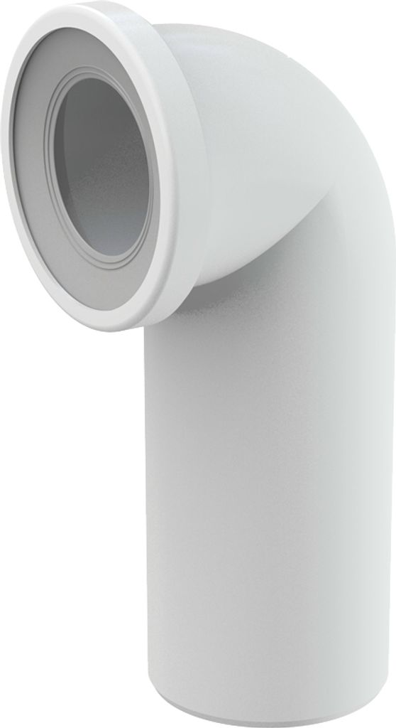 Alcadrain A90-90  WC Anschlussbogen 90° Produktbild 