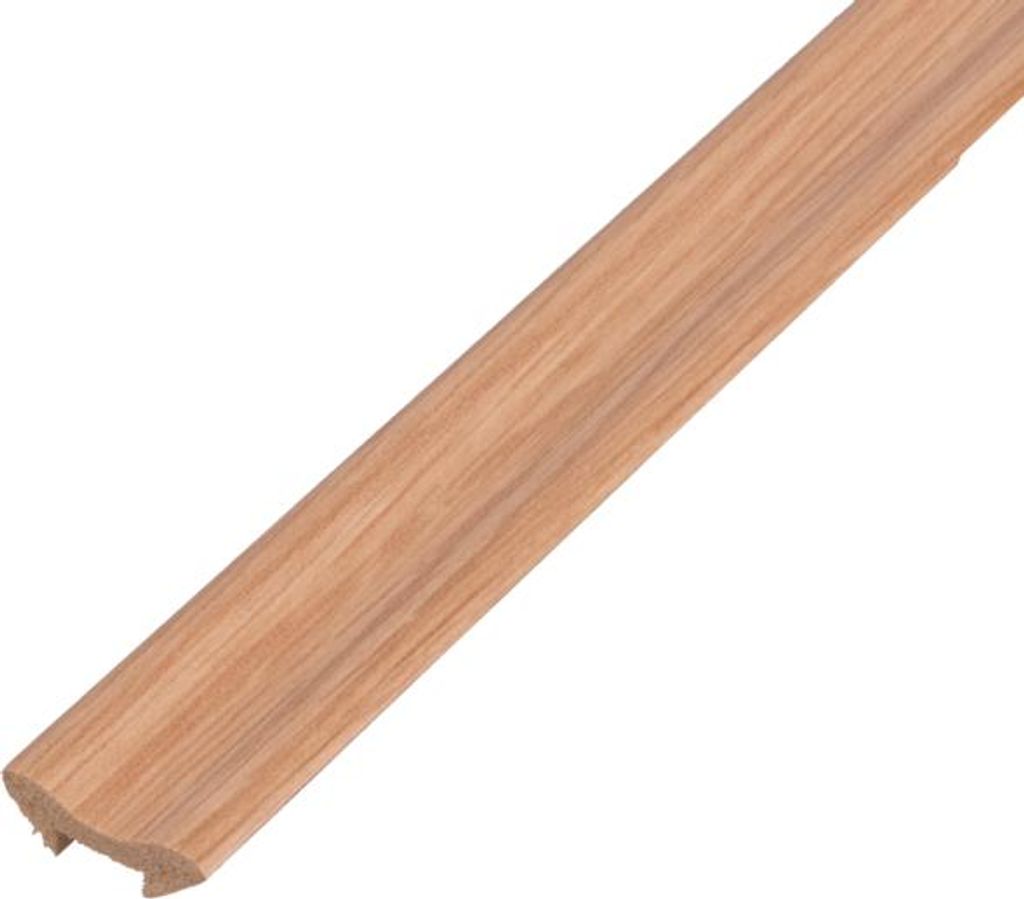 Alberts Hohlkehlleiste, PVC, geschäumt, Farbe :Eiche, dunkel, L:2,6m,HxT:22x22 mm 433970