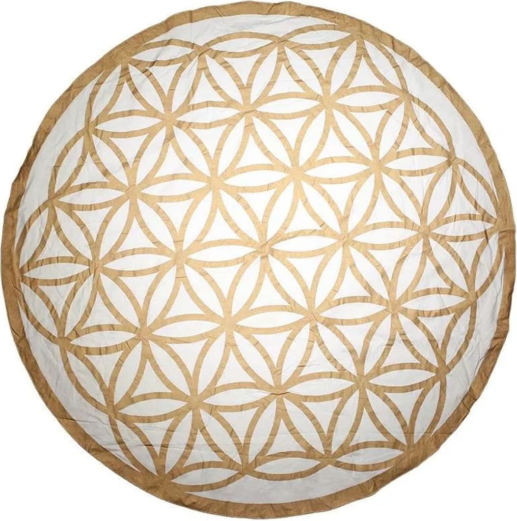 Stranddecke Blume des Lebens -- 550-650 g, 150 cm online Produktbild 