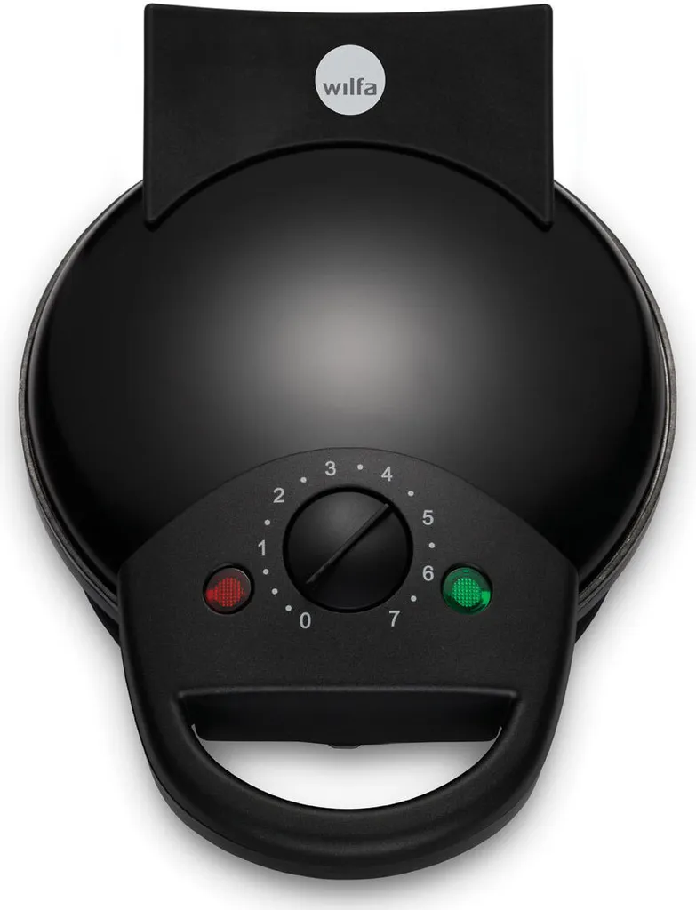 Gaufrier Wilfa Home noir anti-adhésif pour cuire sans coller et nettoyer facilement