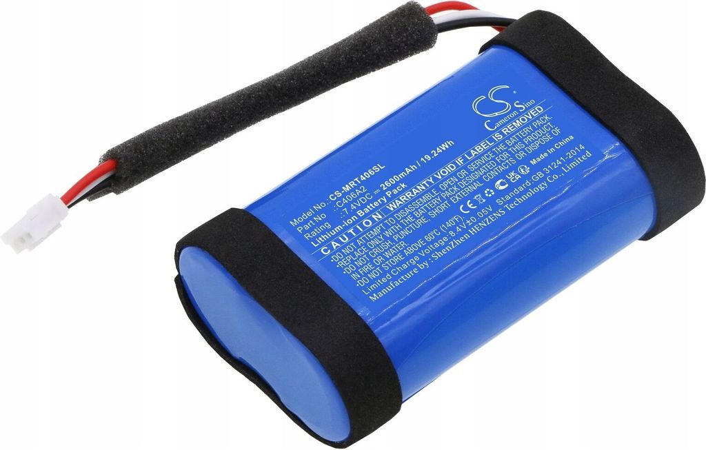 Akku für Marshall Emberton, 2600 mAh, Li-Ion