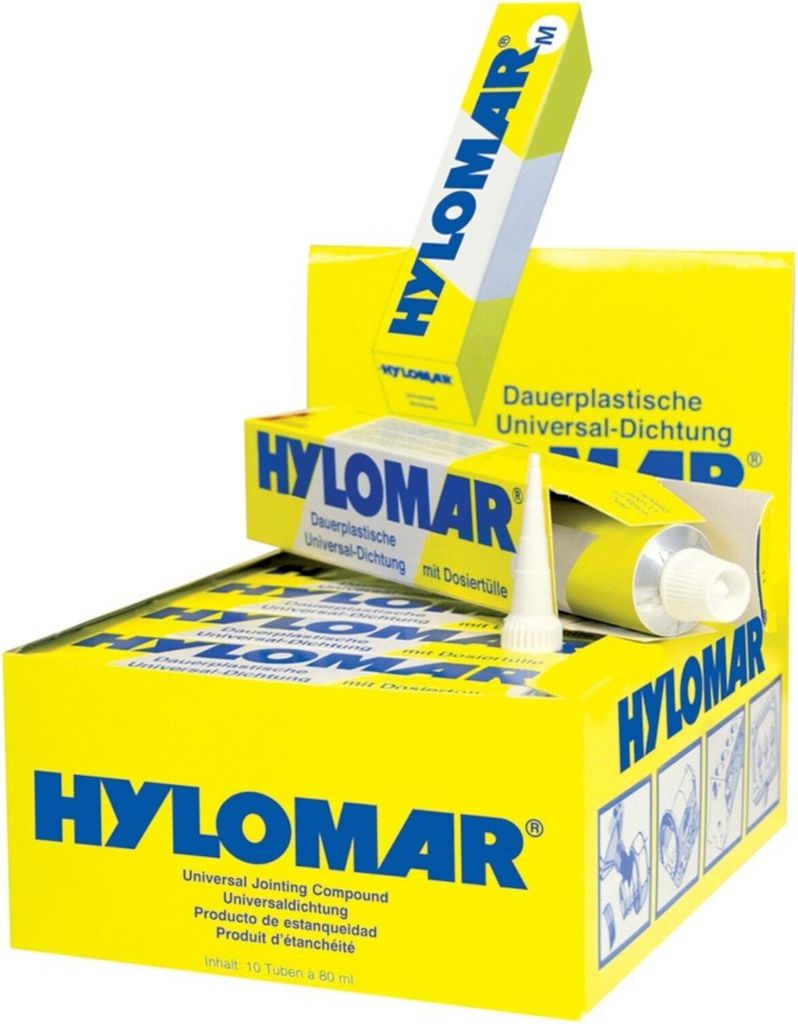 Hylomar Universaldichtmasse M blau 80g Tube 10 Stk Produktbild 