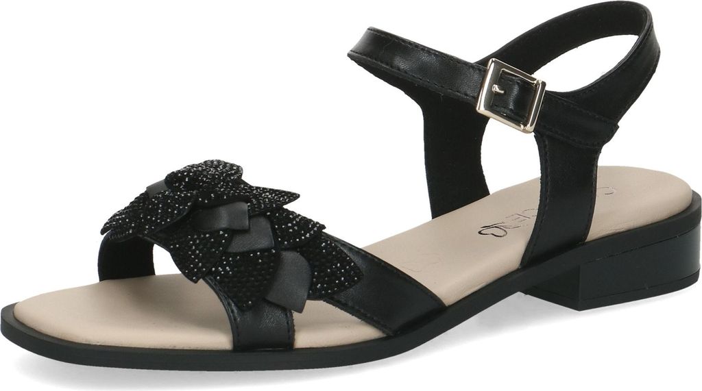 CAPRICE Damen Sandalette 9-28203-46 Schwarz G-weite Sandale Produktbild 