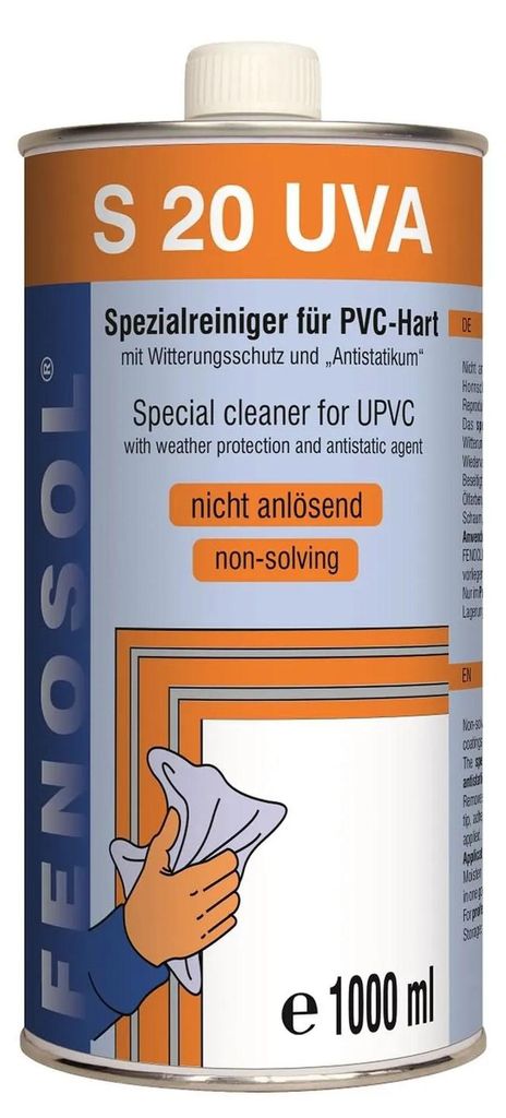 Čistič plastových okien, čistenie okien, Fenosol S 20 UVA, Obrázok produktu 