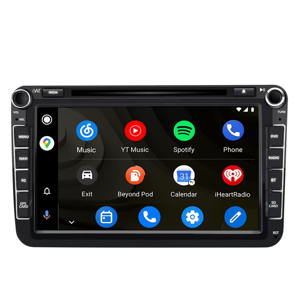 Android Radio 8" CD DVD für VW Golf 5/6 Variant / Touran 1T Produktbild 
