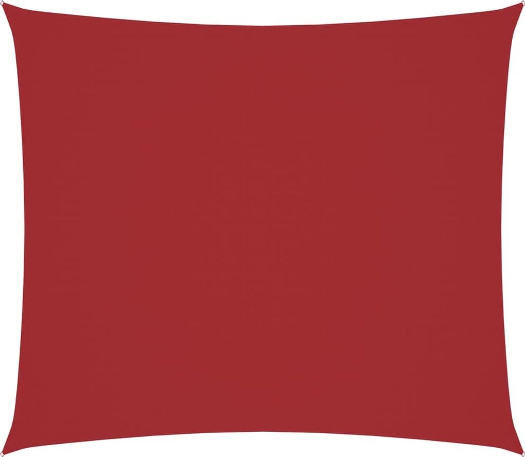 Sonnensegel Oxford-Gewebe Rechteckig 2,5x3 m Rot