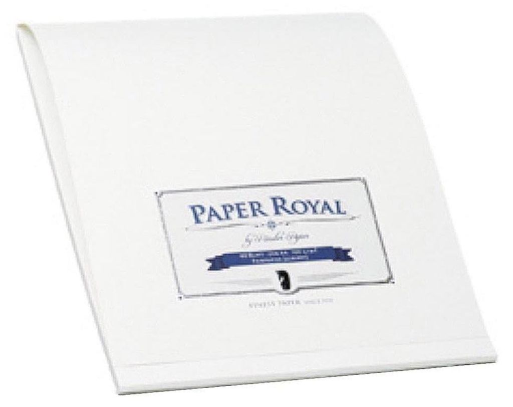 Rössler Papier Briefblock DIN A4 40 Blatt weiß gerippt Produktbild 