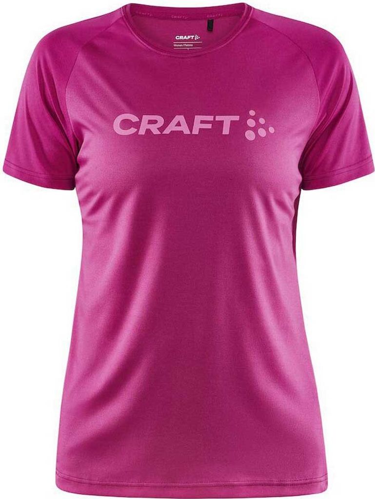 Craft Core Unify Logo Kurzarm-t-shirt Rosa S Frau Rosa S