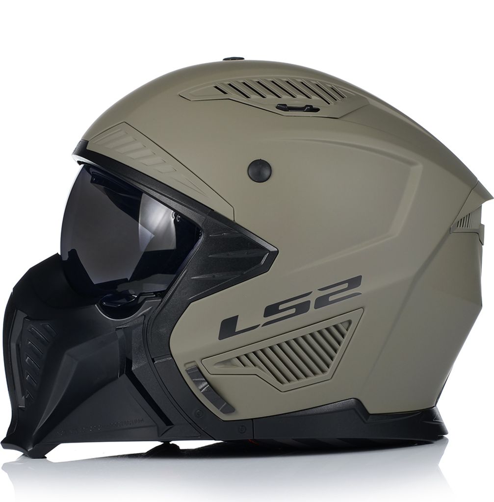 Kask motocyklowy LS2 Drifter OF606 Matt Sand XL -