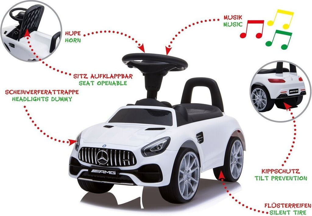 Rutscher Mercedes-Benz AMG GT weiß Produktbild 11