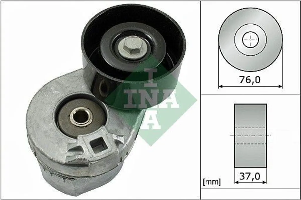 INA 534 0031 10 Tendeur de Courroie Trapézoïdale pour Transit OE 1119954