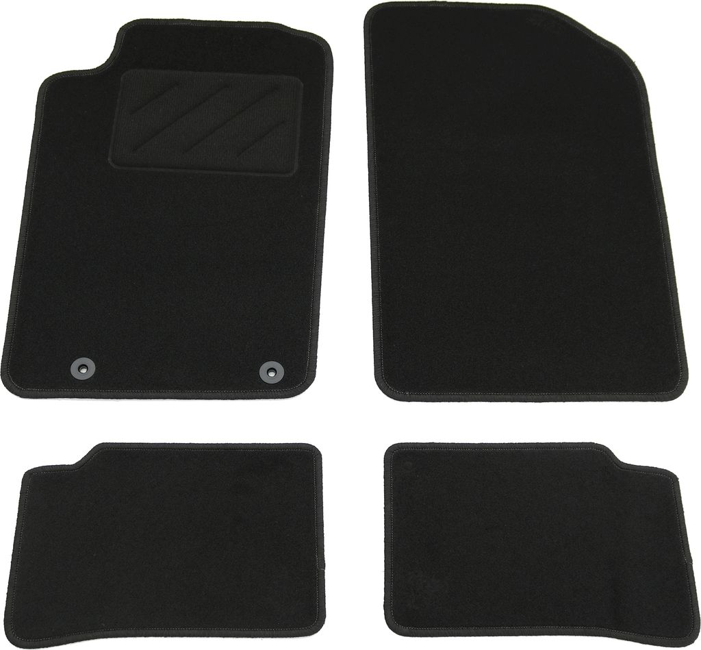 AD Tuning Fußmatten Set für Peugeot 206 Plus, Bj. 4/2009-12/2012