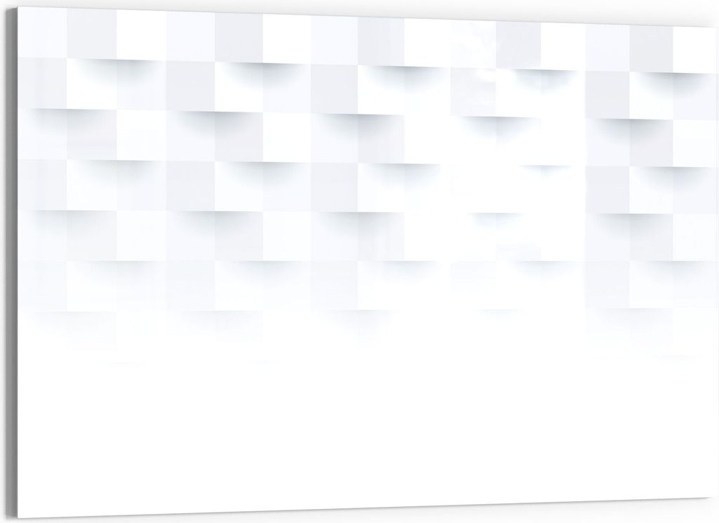 DEQORI Magnettafel Glas 60x40 cm 'Abstraktes Geo-Muster' beschreibbar Whiteboard