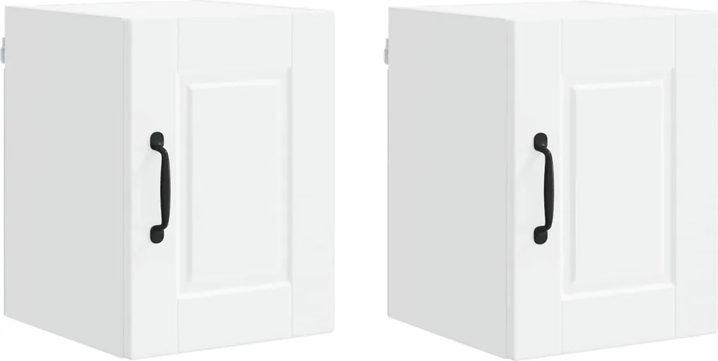 Set 2 Mobili Pensili Cucina Bianco 30x31x40 cm - SYFAX Design